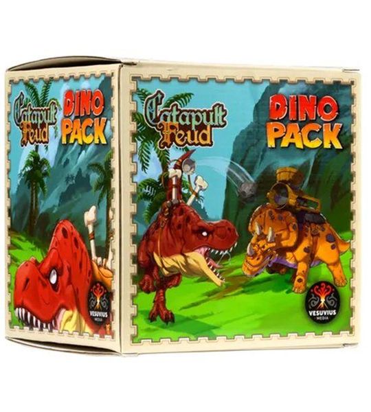Catapult Feud: Dino Pack Expansion - Uitbreiding - Bordspel - Engels