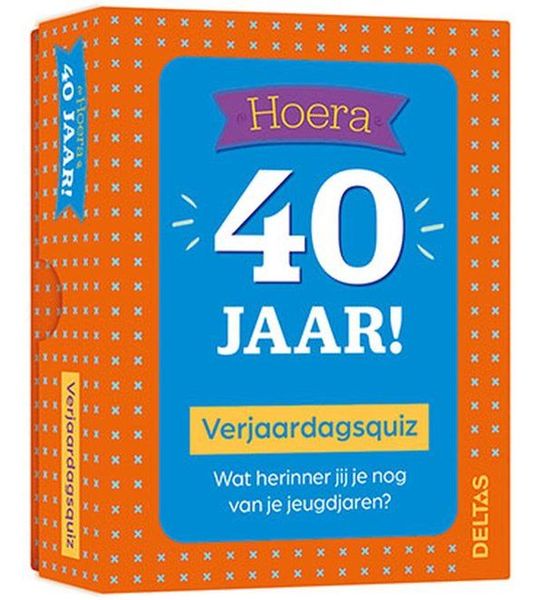 Deltas Verjaardagsquiz Hoera 40 jaar!