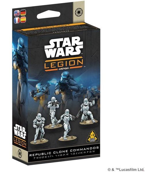 Star Wars Legion Republic Clone Commandos - Tabletop Miniature Game - EN/FR/ES
