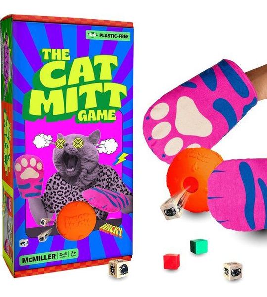mc miller The Cat Mitt Game - Hiss-terisch Partyspel voor 2-6 spelers - 7+ jaar
