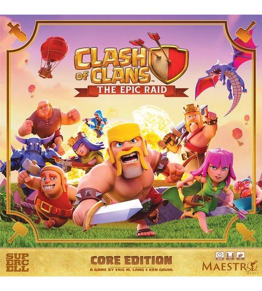 Clash of Clans The Epic Raid - Bordspel - Engels