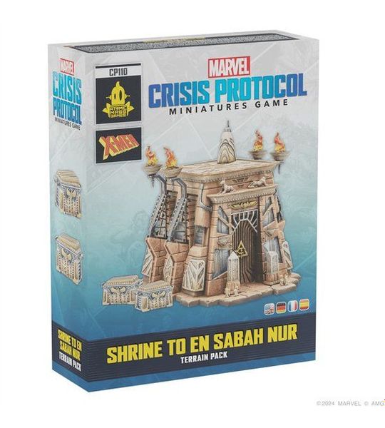 ATOMIC MASS GAMES Marvel CP Shrine to En Sabah Nur Terrain Pack - EN