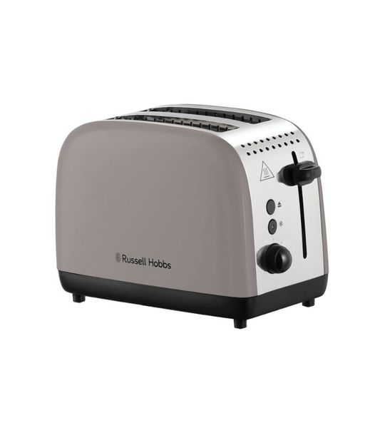 Russell Hobbs Colours Plus 2 Snedes Broodrooster Mocha Bruin