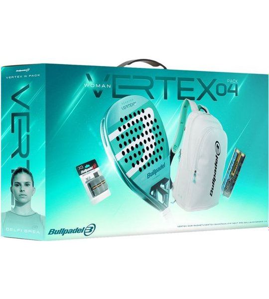 Bullpadel Vertex 04 Woman Pack Padelracket Zilver