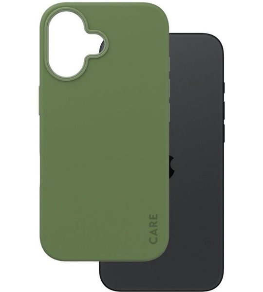 CARE Fashionable Case Met Magsafe Telefoonhoesje Voor Apple Iphone 2024 6.1'' Groen