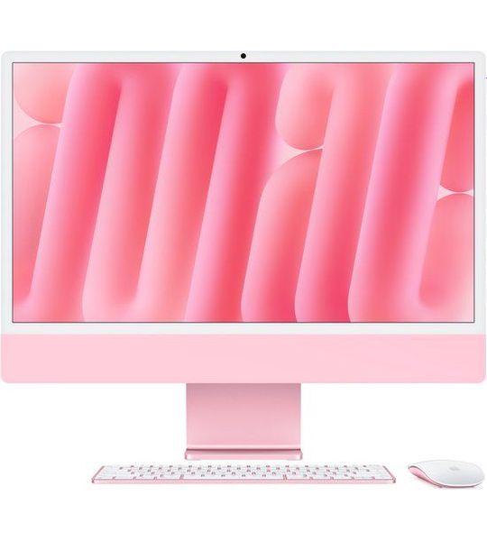 Apple iMac 24 (2024) M4 (10 core CPU/10 core GPU) 512GB All-in-one PC Roze
