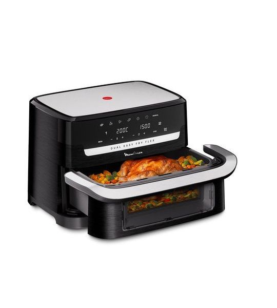 Moulinex Dual Easy Fry Flex EZ9228F0 - Airfryer - 9L tot 8 personen