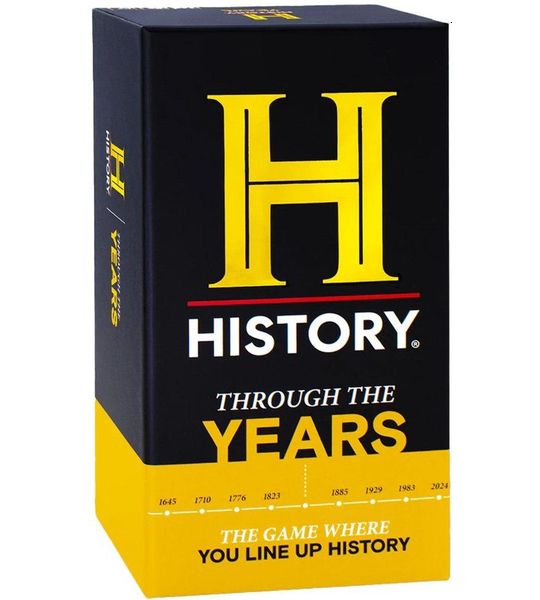 History: Through the Years - Kaartspel - Engels