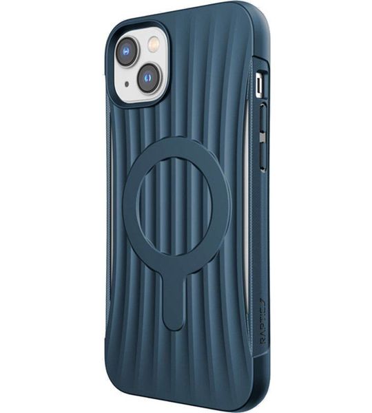 RAPTIC Iphone 14 Plus, Hoesje Clutch Magsafe, Blauw