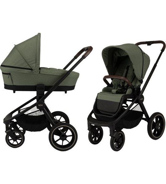 Kinderwagen Novi Baby® Nena Pro Green Melange