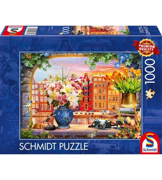 Bezoek in Amsterdam - 1000 stukjes