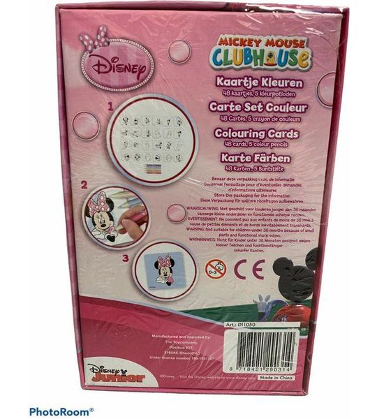 Disney Mickey Mouse Clubhouse Kaartje Kleuren