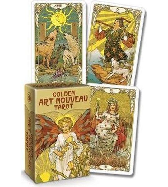 Golden Art Nouveau Tarot Mini