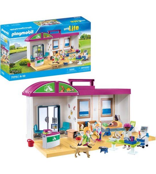 PLAYMOBIL® Afhaalkliniek voor dieren - P-71715