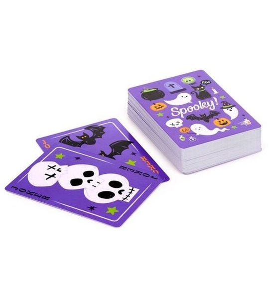 Speelkaarten/Kaartspel - Spooky Thema - 9x6,5cm
