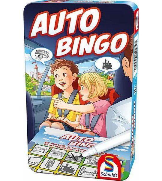 Schmidt Spiele 51434 bordspel Auto Bingo