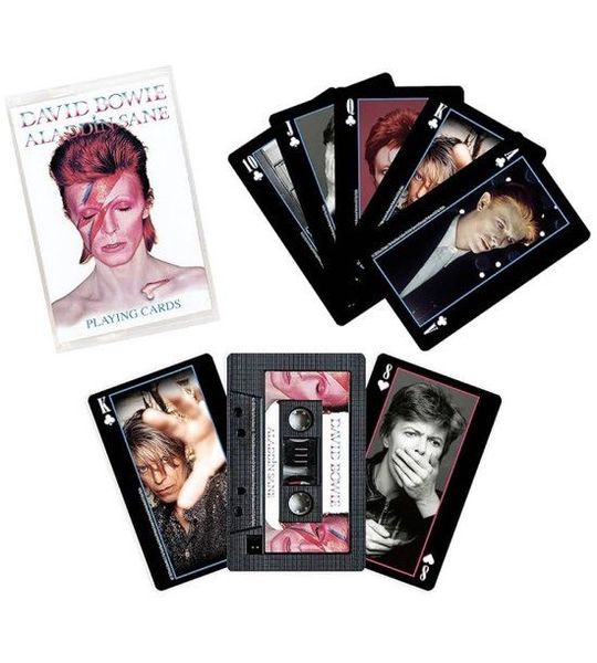 David Bowie - Aladdin Sane Cassette Deck - Playing Cards