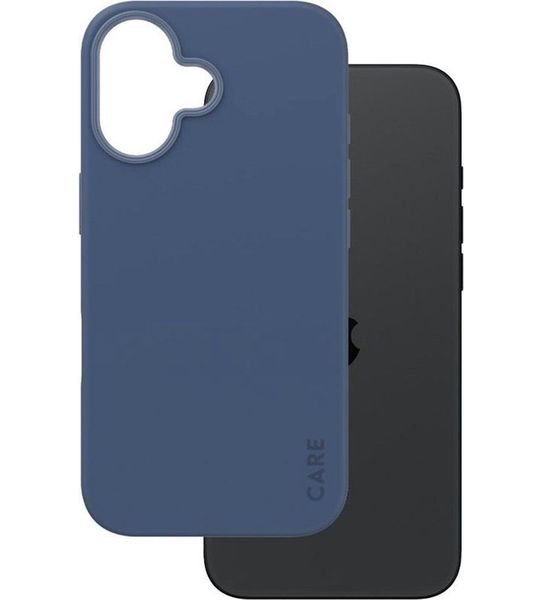 CARE Fashionable Case Met Magsafe Telefoonhoesje Voor Apple Iphone 2024 6.1'' Blauw