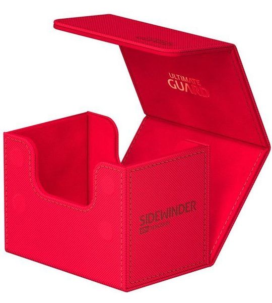 Ultimate Guard Ultimate Guard Sidewinder 80+ Xenoskin - Red Card Boxes