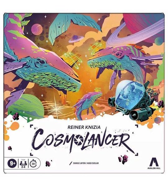 Hasbro Cosmolancer Board Game *Multi Language Version* and accessories