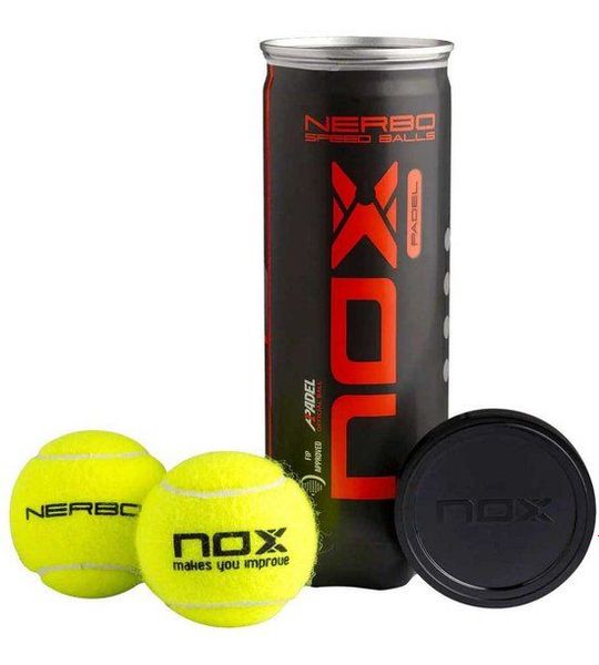 Nox Nerbo Padelballen Doos Geel 24 x 3 Balls