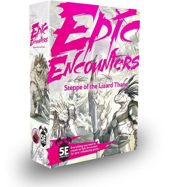Epic Encounters Steppe of the Lizard Thane - RPG Miniaturen - Steamforged Games