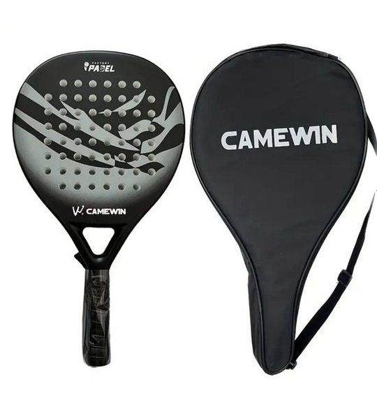 Livano Padel Racket - Padelrackets - Padelracket - Golf Grijs