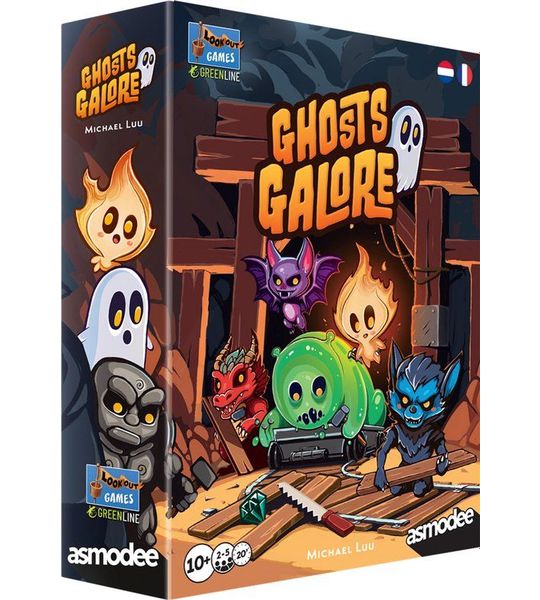 Asmodee bordspel Ghosts Galore strategisch familiespel karton