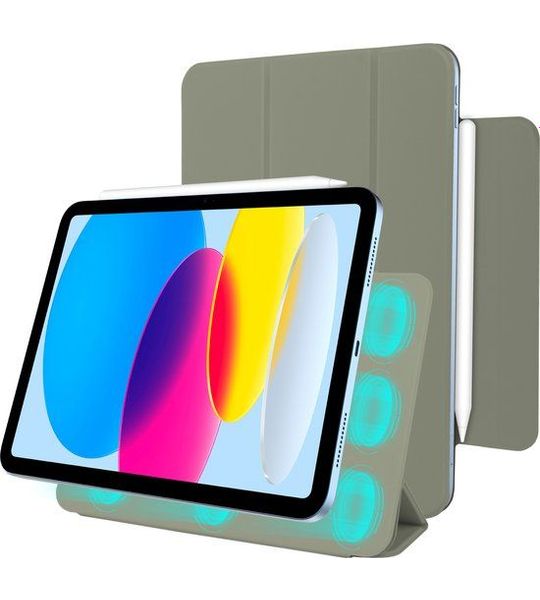 Just in case Magnetic Trifold Ipad 11'' Beschermhoes Groen