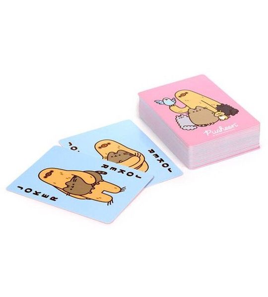 Speelkaarten/Kaartspel - Pusheen the Cat Thema - 9x6,5cm