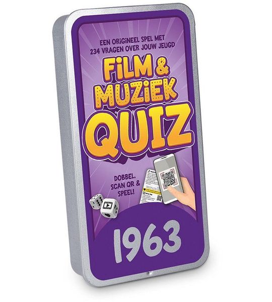 Spel - Film & muziek quiz - 1963