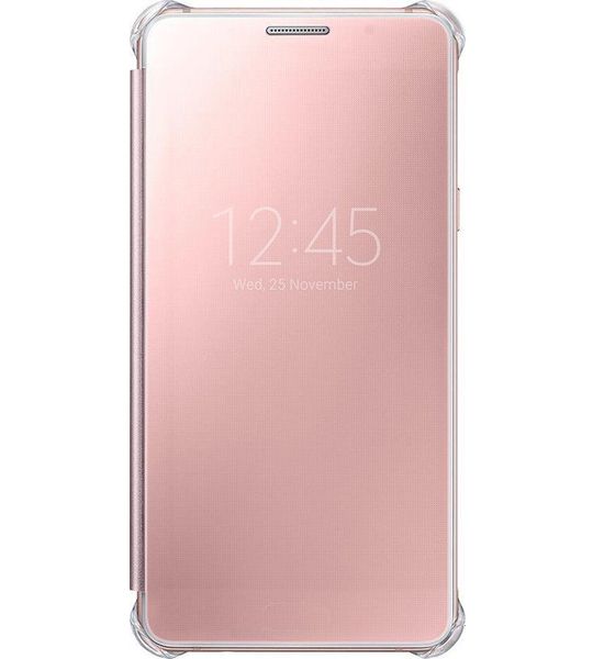 Samsung Galaxy A5 (2016) Clear View Flipcover Roze Goud