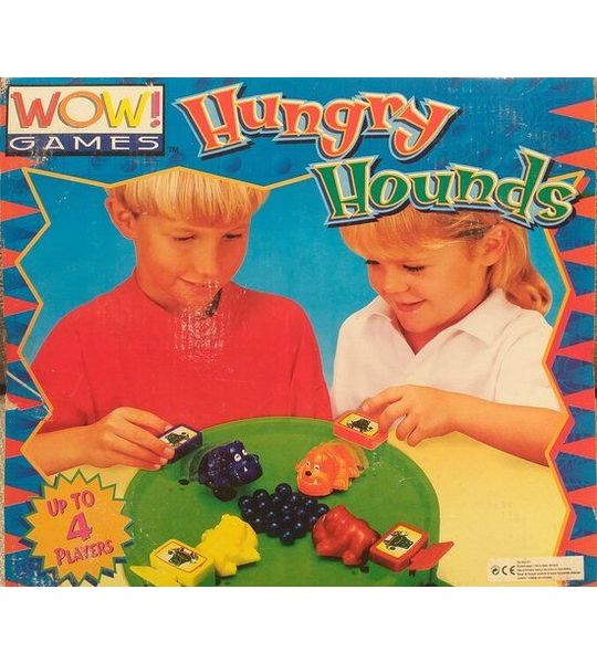 Hongerige Honden - ballen eet spel - Wow Games - 2002