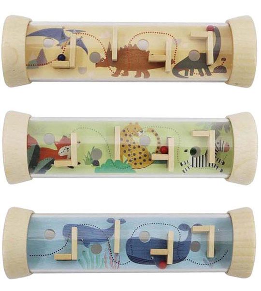 Houten Doolhof Buis