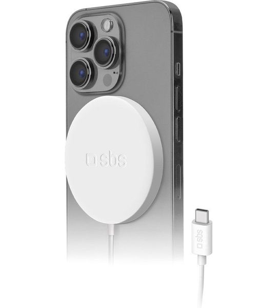Sbs Mobile Wireless Charger 15w Magsafe Draadloze Oplader
