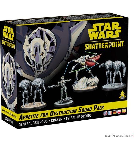 Star Wars Shatterpoint: General Grievous Squad Pack uitbreiding (ENG)