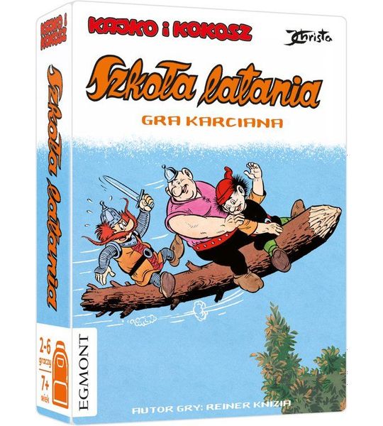 Szkoła Latania Kajko i Kokosz gra karciana