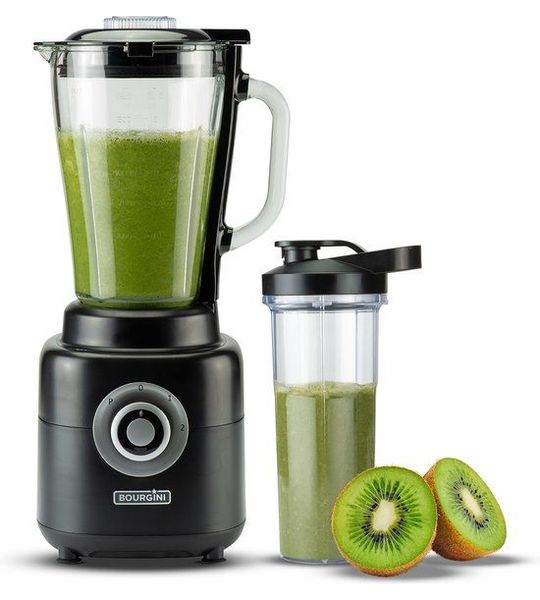 Bourgini Power Blender Zwart