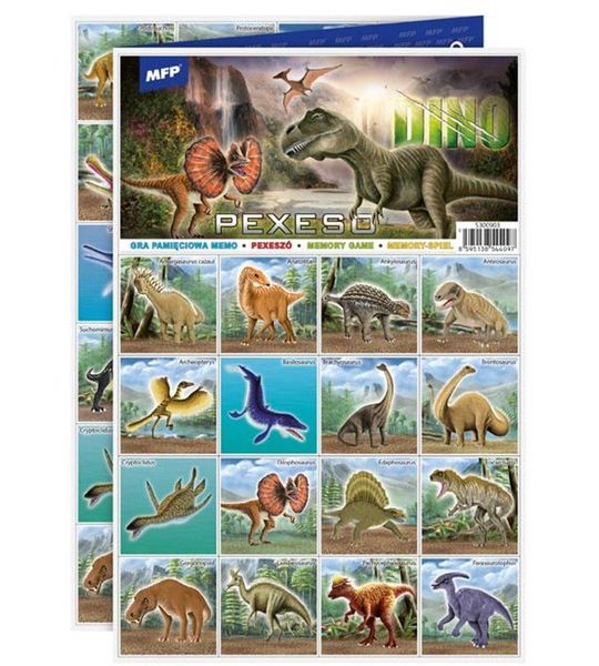 Pexeso Mfp 3xa4 Dino - UNI