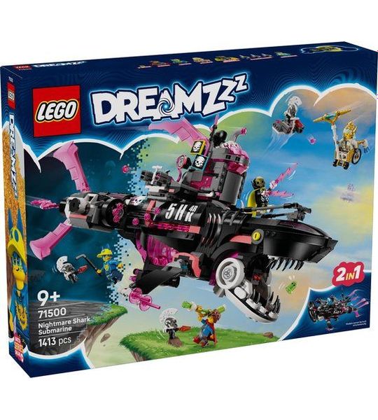 LEGO® DREAMZzz™ Nachtmerrie Haaienonderzeeër Speelgoed - 71500
