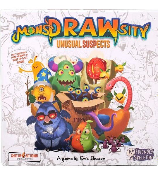 MonsDRAWsity Unusual Suspects - Bordspel - Engels