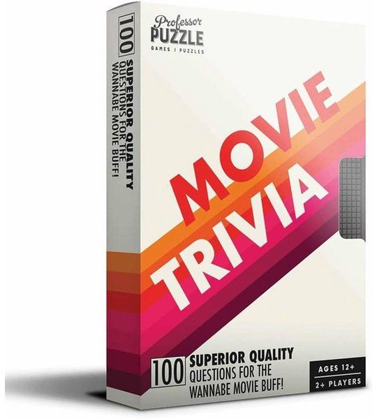 Professor Puzzle filmquiz spel - 100 vragen over films en acteurs