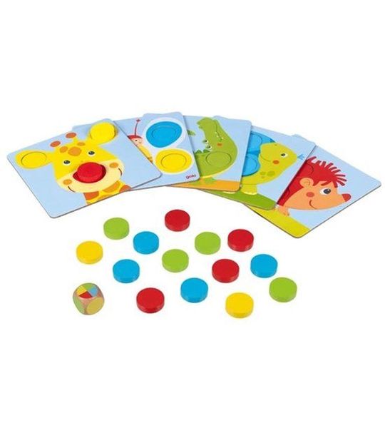 Goki Mijn eerste kleursorteerspel, 16dlg.