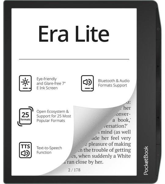 PocketBook Era Lite - 7 Inch 16 Gb Stone Green