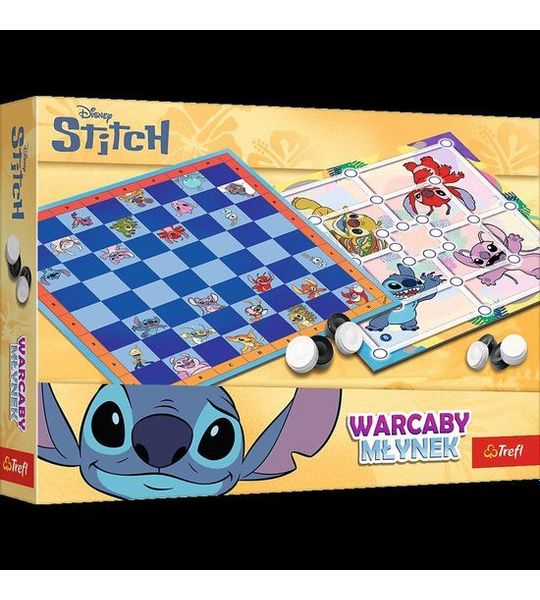 Warcaby Młynek Lilo & Stitch