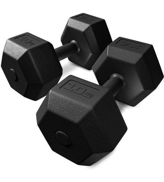 Trex Sport TX-010CD - Halterset - Composiet - 2×10 kg - Voor krachttraining