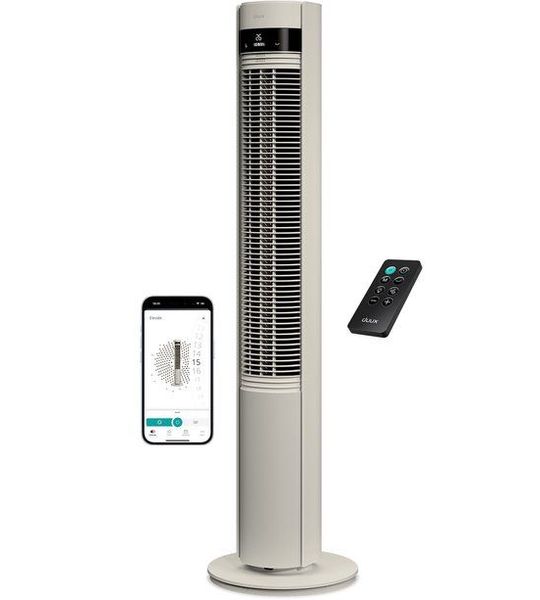 Duux Elevate Smart Tower Fan Torenventilator Grijs