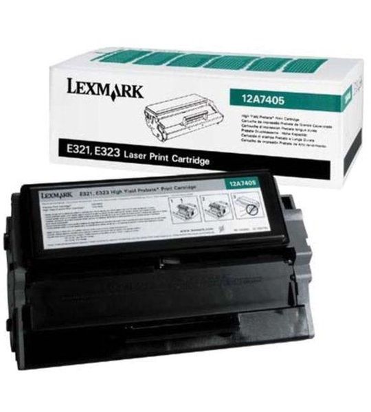 Lexmark 12A7405 zwart