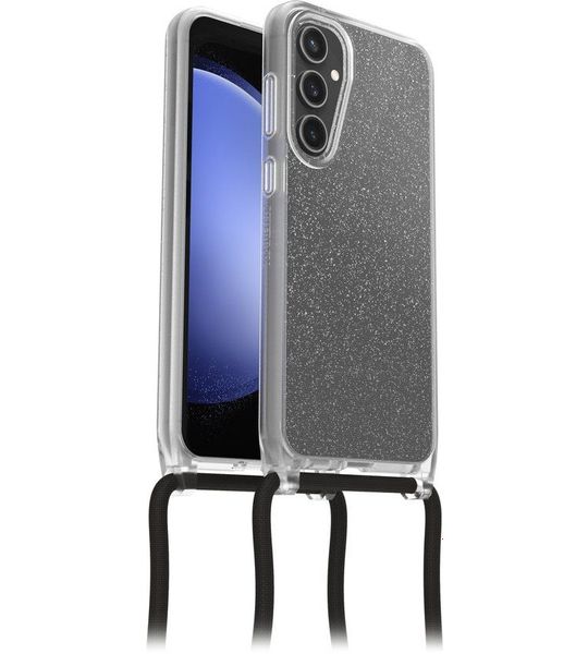 Otterbox React Necklace Case Voor Samsung Galaxy S23 Fe Sterrenstof Transparant