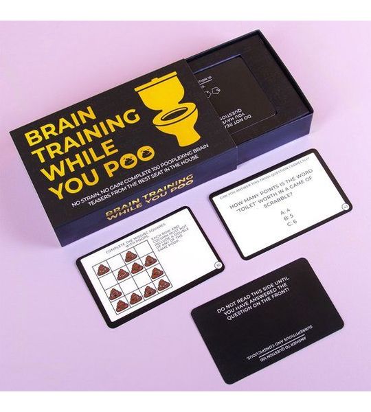 Gift Republic Brain Training While You Poo